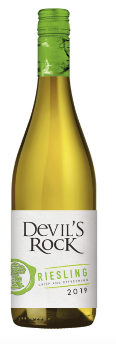 Вино Devil`S Rock Riesling Qualitatswein Pfalz н/сухе біле 12% 0.75 л